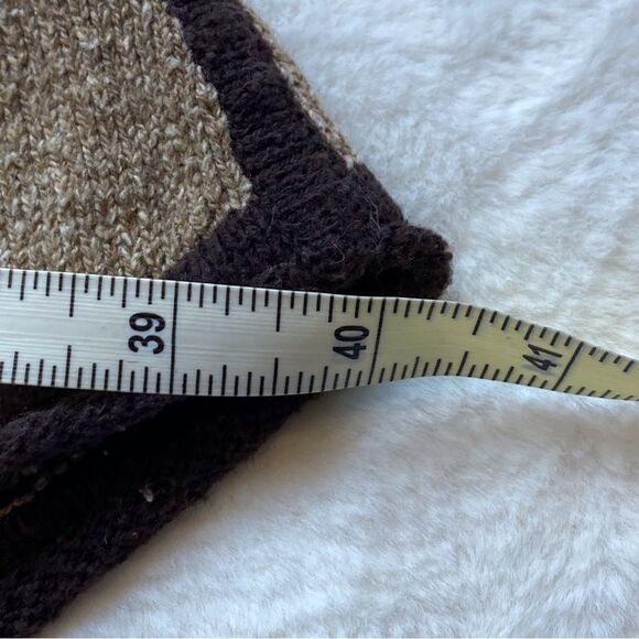 Patagonia Poncho 2 Tone Brown Size XS/S - Picture 5 of 10